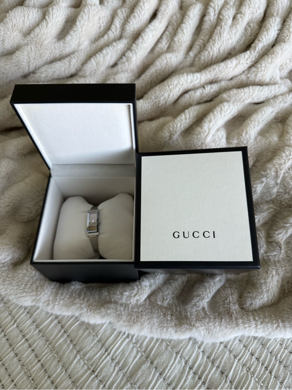 NWT Gucci Stainless Steel 127 G-Frame
Watch